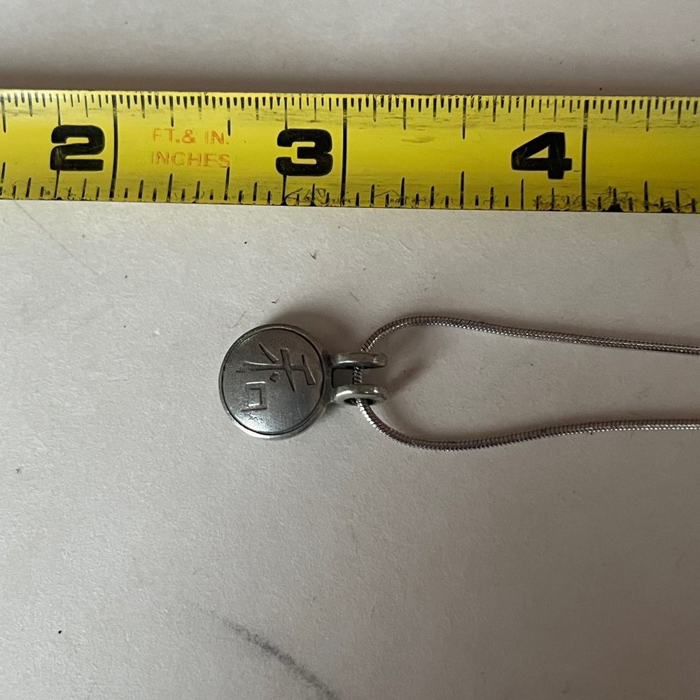 Danforth Pewter Peace Necklace View 6